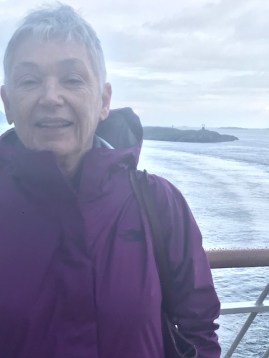 Nancy at the Arctic Circle